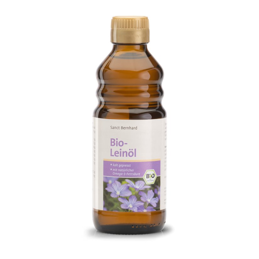 BIO Lněný olej lisovaný za studena 250 ml BIO Lněný olej lisovaný za studena 250 ml