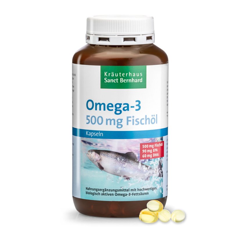 Omega-3 500 mg 400 kapslí