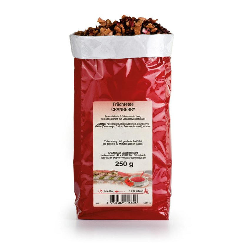 Brusinka - ovocný čaj 250 g Brusinka - ovocný čaj 250 g