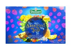 Černý a zelený čaj - Stassen Assorted Blue Pack 80 sáčků