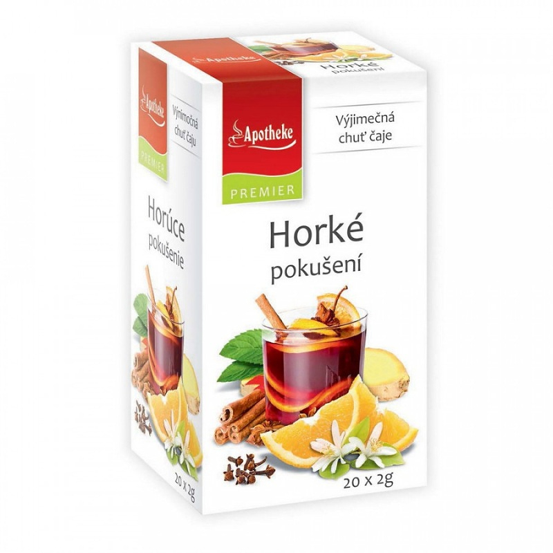 PREMIER Horké pokušení čaj 20x2g