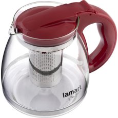Lamart čajová konvice Verre červená 1,5 l