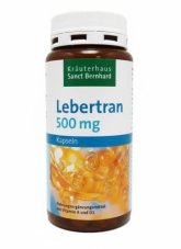 Olej z tresčích jater 500 mg 200 kapslí