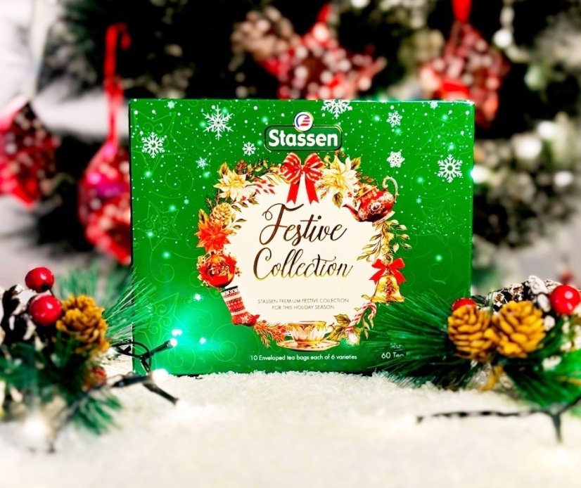 Zelený čaj - Stassen Festive Collection 60 sáčků