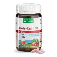 Krční pastilky s mořskou solí 180 kusů