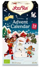 Bio čaj vánoční adventní kalendář malý Yogi Tea 45,6 g