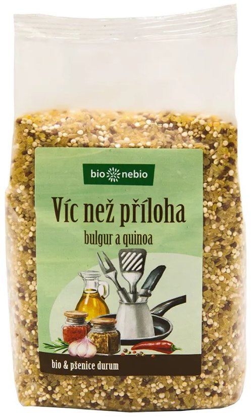 Bio směs bulguru s quinoou bio*nebio 500 g Bio směs bulguru s quinoou bio*nebio 500 g