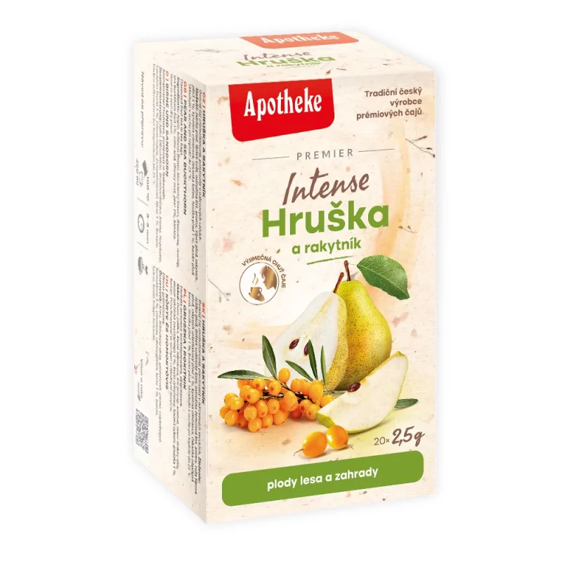 Apotheke čaj Hruška a rakytník 20x2,5g INTENSE Apotheke čaj Hruška a rakytník 20x2,5g INTENSE