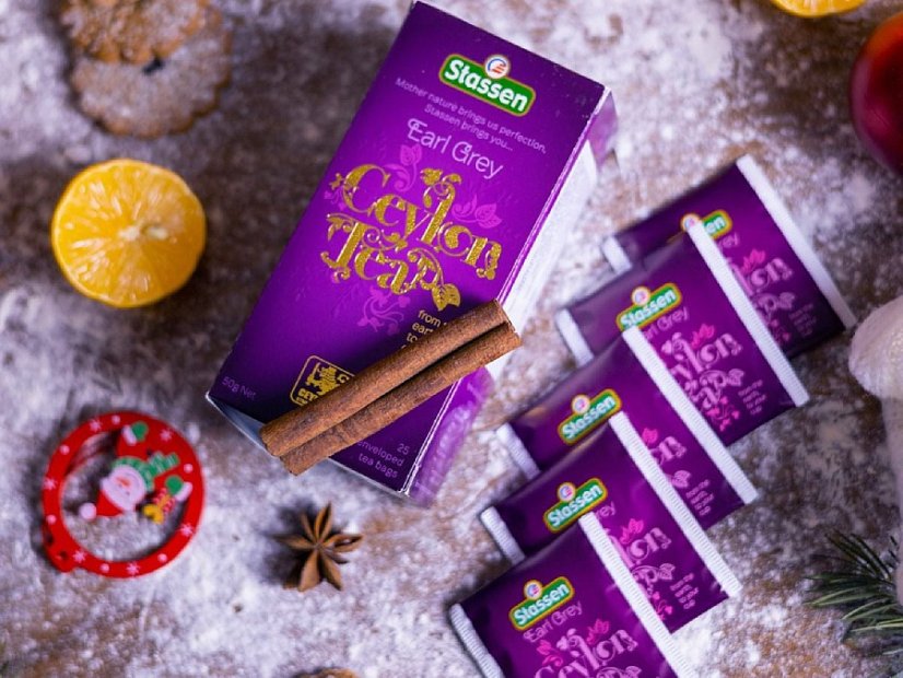 Černý čaj - Stassen Earl Grey Tea 25 x 2