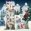 Bio Kalendář čajový adventní velký 45,9 g