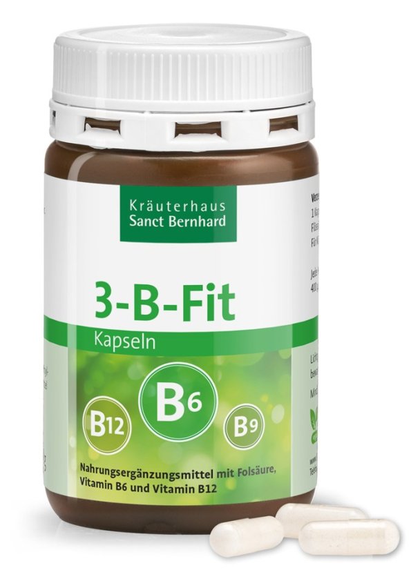 3-B-Fit Homocystein 120 kapslí