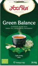 Bio Zelená rovnováha Yogi Tea 17 x 1,8 g