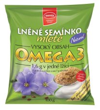 Lněné semínko mleté natural SEMIX 100 g