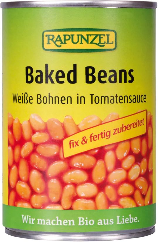 Bio pečené fazole RAPUNZEL 400 g