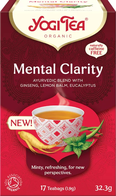 Bio Jasná mysl Yogi Tea 17 x 1,9 g