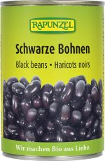 Bio černé fazole sterilované RAPUNZEL 400 g