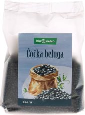 Bio černá čočka beluga bio*nebio 300 g