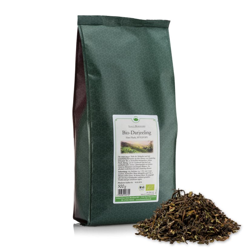 Černý čaj - BIO Darjeeling Tea First Flush SFTGFOP1 500 g Černý čaj - BIO Darjeeling Tea First Flush SFTGFOP1 500 g