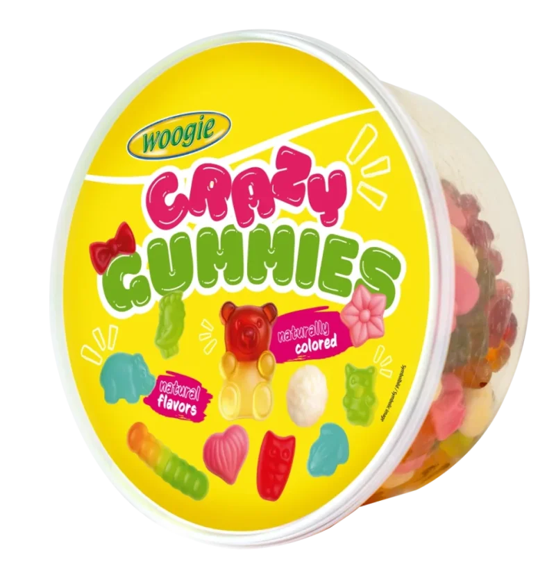 Crazy Gumies - želatinové bonbóny 1 kg