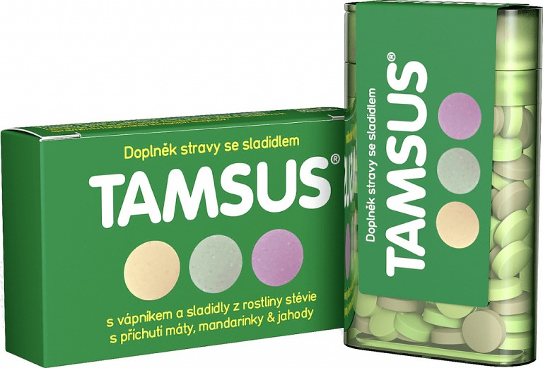 TAMSUS®? Pro dobré zažívání 40 pastilek TAMSUS®? Pro dobré zažívání 40 pastilek