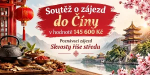 Soutěž - Zájez do Číny v hodnotě 145 600 Kč