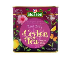 Černý čaj - Stassen Earl Grey Black Tea plech 100 g