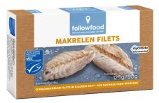 Filety makrely ve vlastní šťávě 125 g