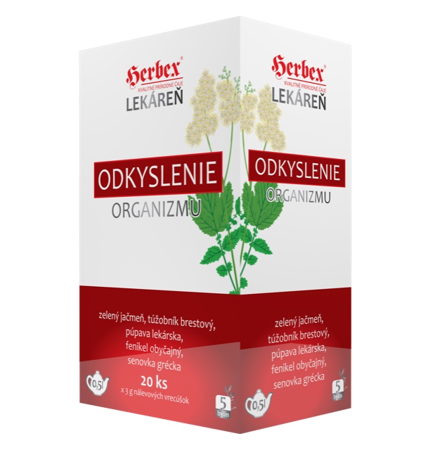 Odkyselení organismu HERBEX 20 x 3 g