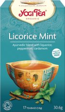 Bio Lékořice Máta Yogi Tea 17 x 1,8 g