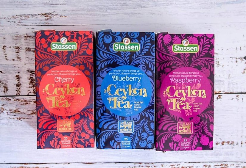 Černý čaj - Stassen Cherry Black Tea 25 x 1,5 g