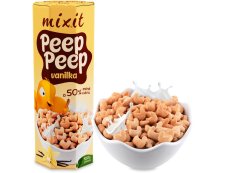 Cereálie Peep Peep - Vanilka 280 g - MInimální trvanlivost do 07. 08. 2026