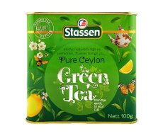 Zelený čaj - Stassen Green Tea plech 100 g