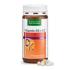 Vitamín D3 + K2 180 kapslí