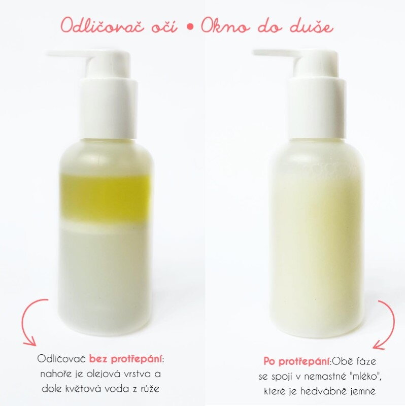 Přírodní odličovač očí 125 ml