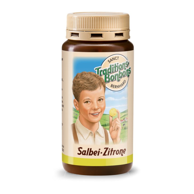 Tradiční bonbóny šalvěj a citrón 170 g