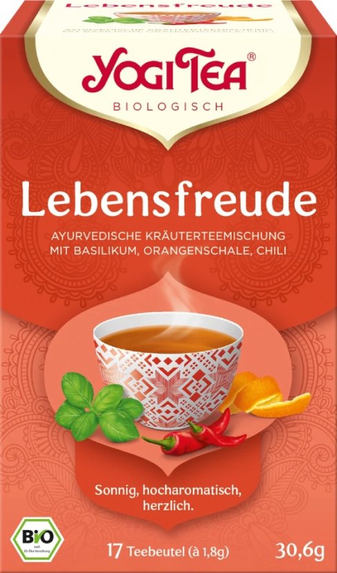 BIO Radost ze života Yogi Tea 17 x 1,8 g