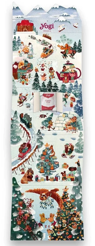 Bio Kalendář čajový adventní velký 45,9 g