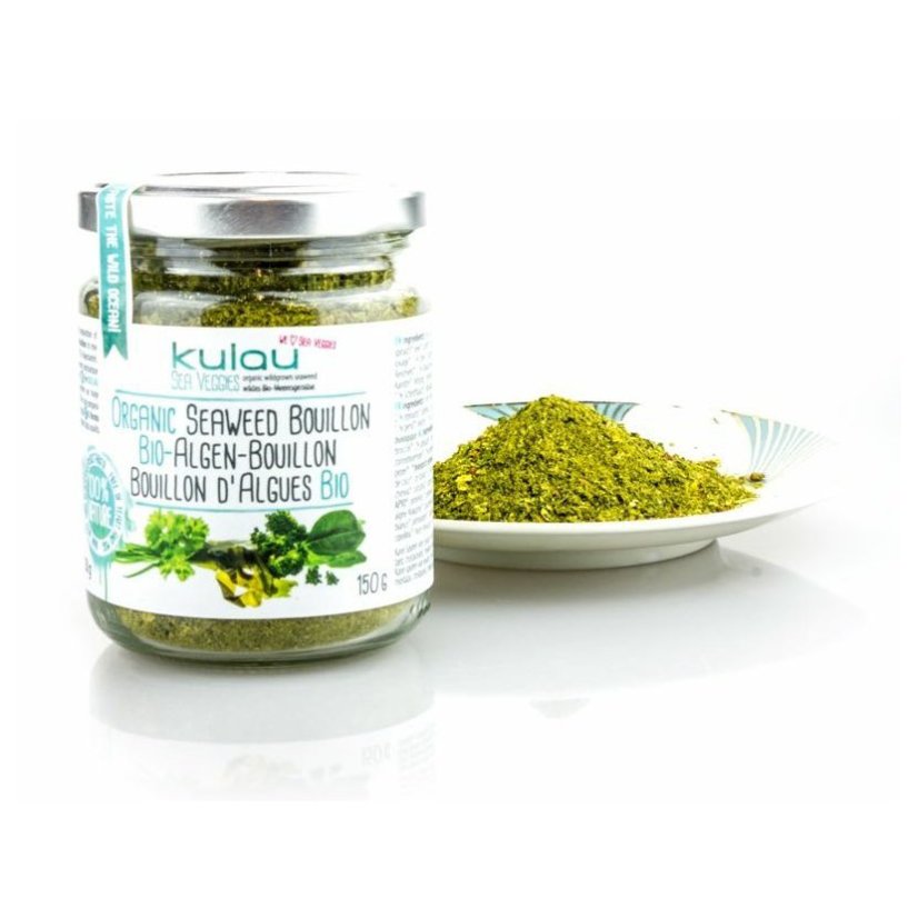 BIO sypká zeleninová kořenící směs s řasami Wakame Kulau 150 g