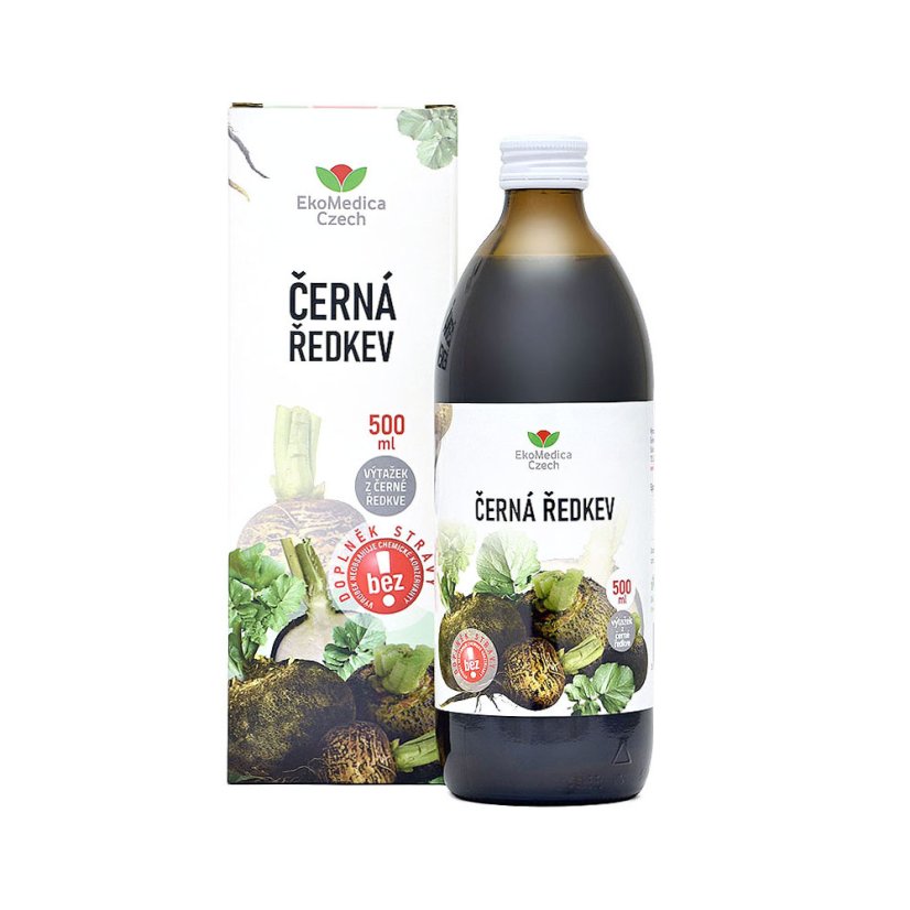 Výtažek z kořene černé ředkve 500 ml