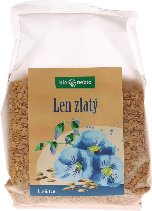 Bio lněné semínko zlaté bio*nebio 300 g Bio lněné semínko zlaté bio*nebio 300 g