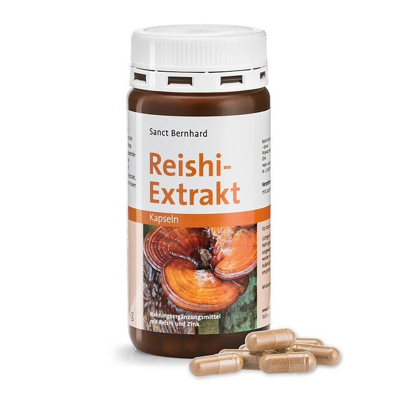 Reishi Extrakt 350 mg 120 kapslí
