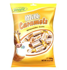 Mléčné karamelky Woogie 1 kg