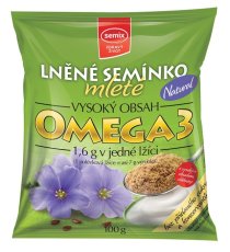 Lněné semínko mleté natural SEMIX 100 g
