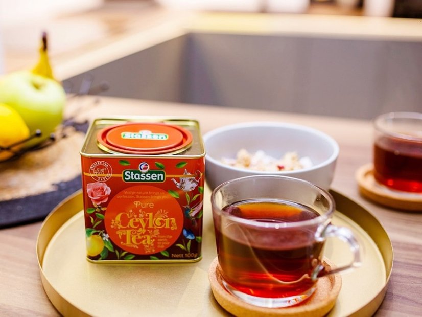 Černý čaj - Stassen Pure Ceylon Black Tea plech 100 g
