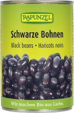Bio černé fazole sterilované RAPUNZEL 400 g