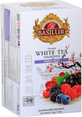 Bílý čaj - White Tea Forest Fruit BASILUR 20 x 1,5 g