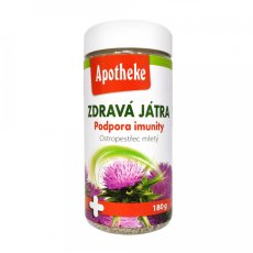 Zdravá játra - ostropestřec mletý Apotheke 180 g