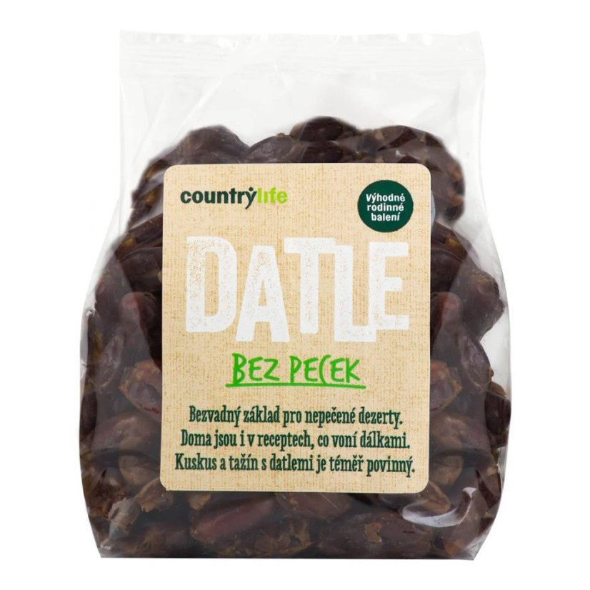 Datle sušené bez pecek 500 g Datle sušené bez pecek 500 g