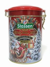 Černý čaj - Stassen Seasonal Gift Bergamot Black Tea plech 300 g