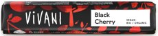 Bio hořká čokoládová tyčinka Black Cherry 35 g